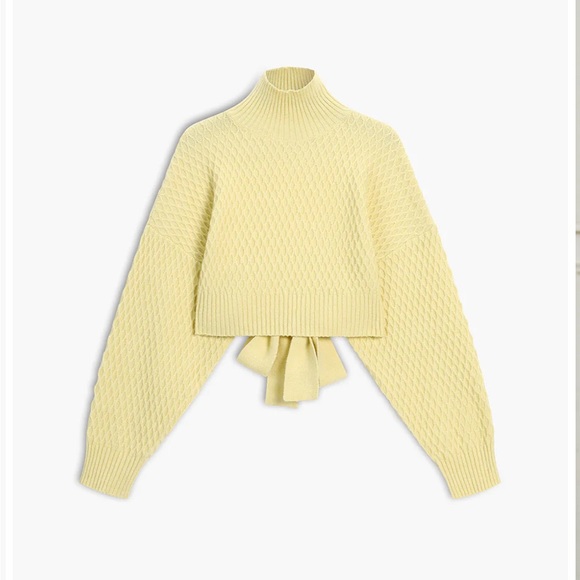 Sweaters - Backless sweater